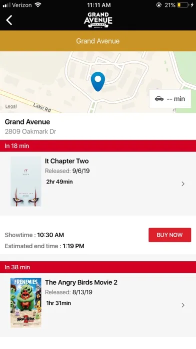 Captures d'écran de Grand Avenue Theater